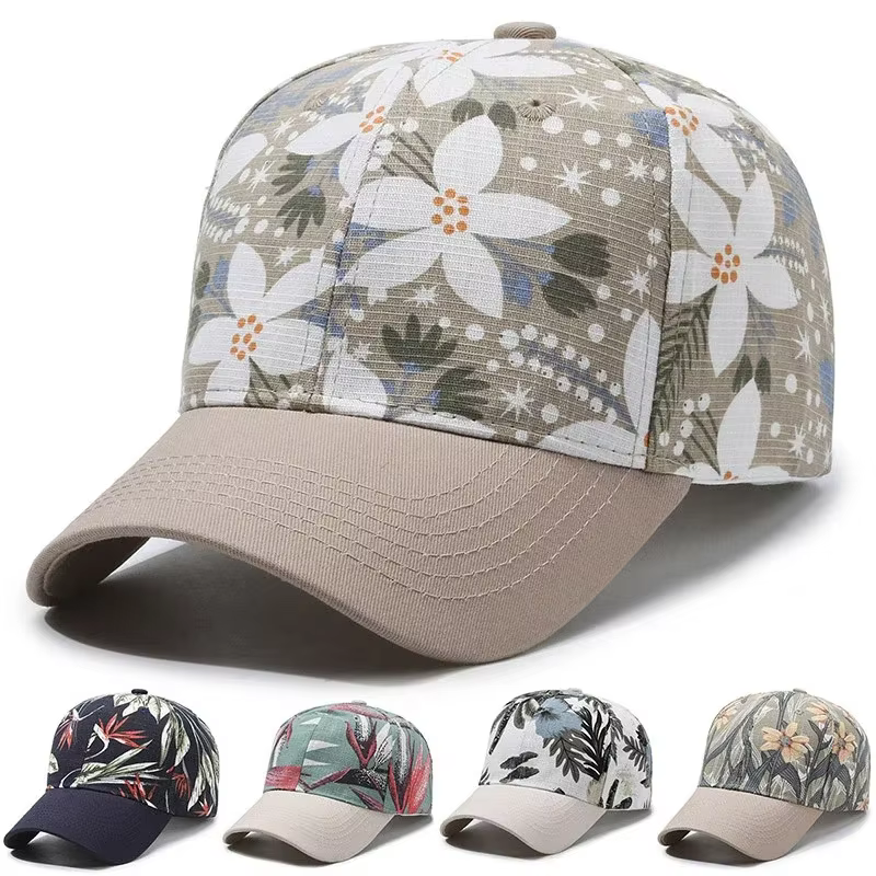 Gorras bohemias ajustables Velcro mujer – Estampado colorido - imagen 4