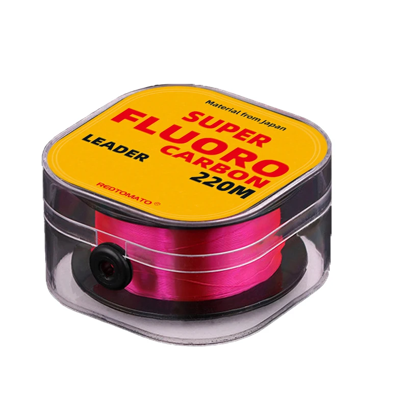 Línea fluorocarbono japonés 220M – Líder fibra para mosca