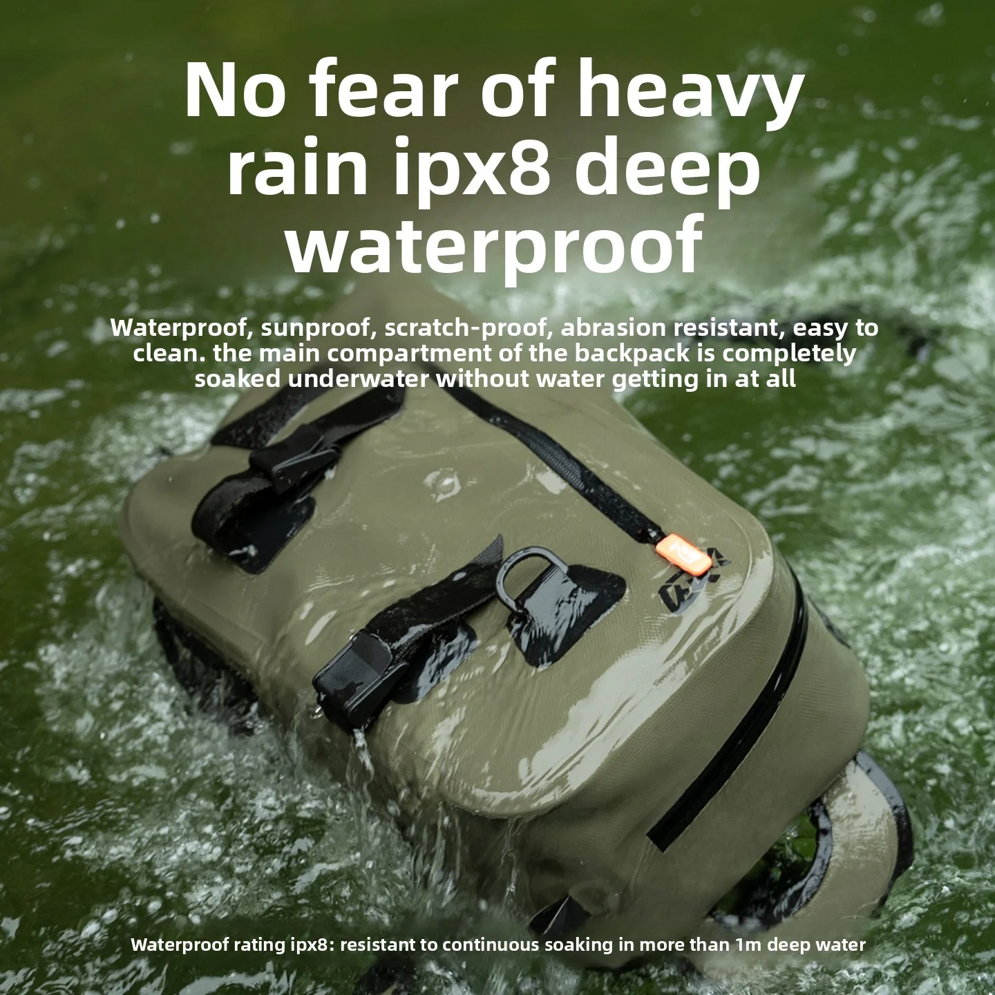 Bolso pesca impermeable LINNHUE – Almacenamiento para señuelos y accesorios - imagen 2