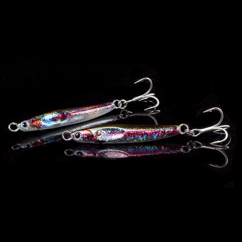 LETOYO Señuelos micro de metal para perca, lubina y trucha - imagen 3