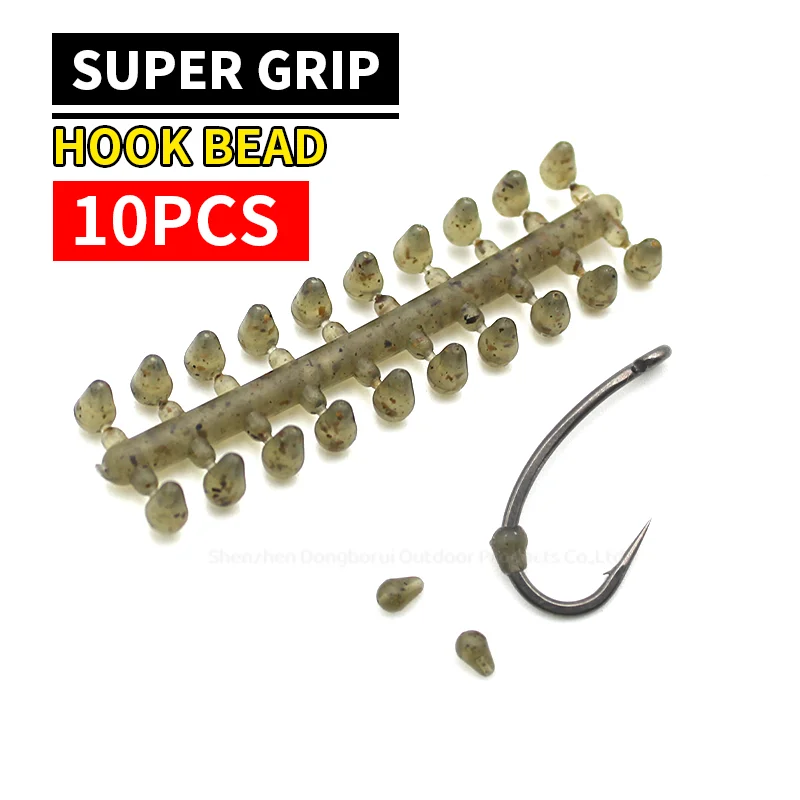 Cuentas de sujeción Super Grip para anzuelos – Stop de línea carp - imagen 2