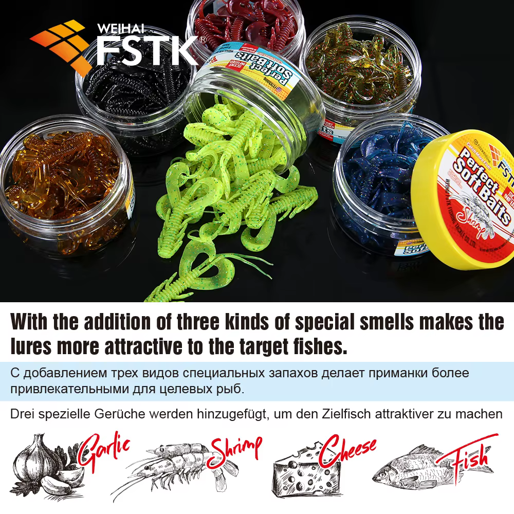 Wobbler FSTK Shad – Señuelo blando para lubina, 5,5 cm - imagen 2