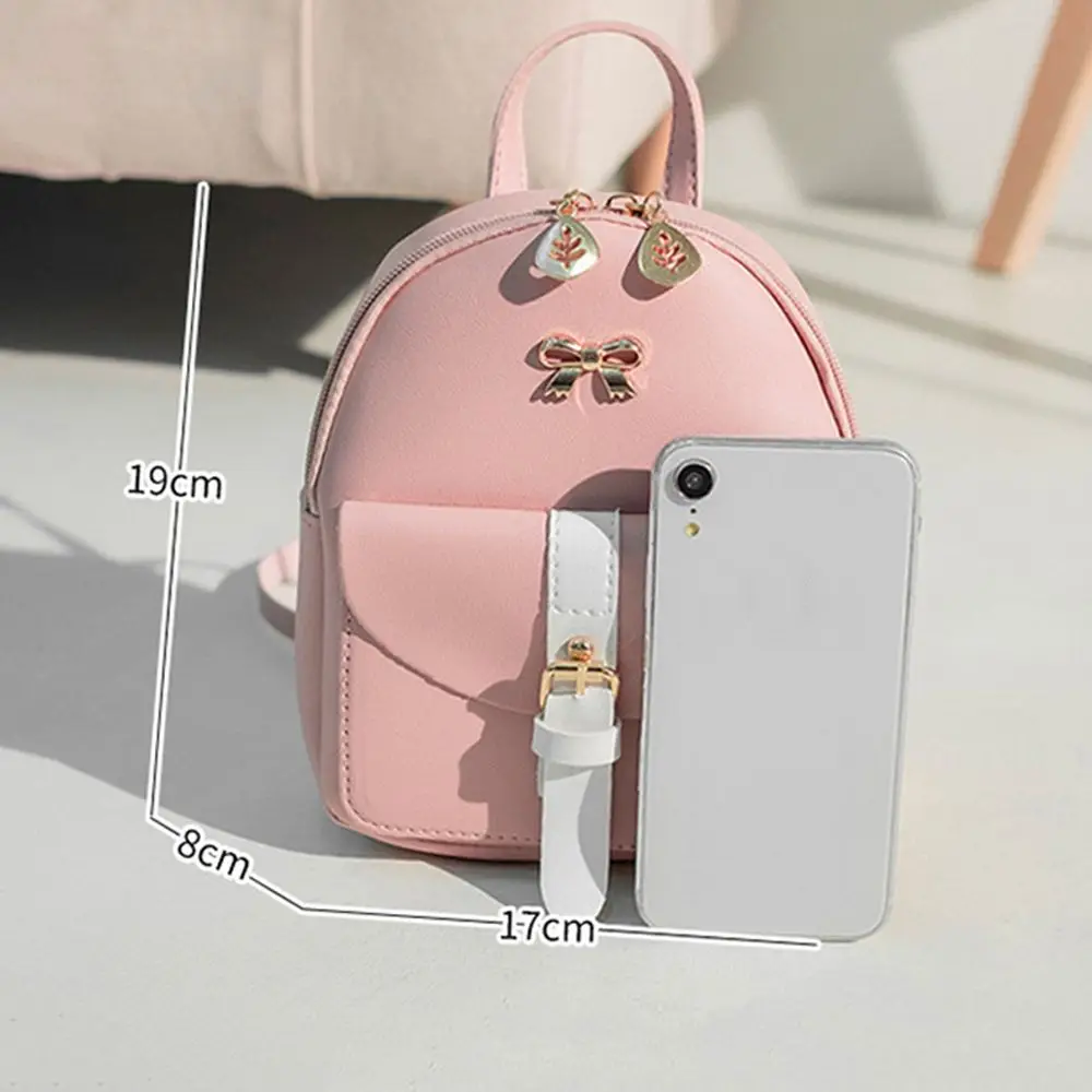 Mochila de pesca ligera de cuero PU con lazo y bandolera - imagen 3