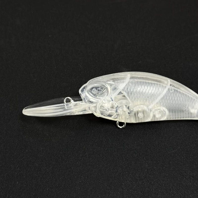 Crankbait flotante sin pintar para vinilo Wobbler buceo profundo 87mm 14g - imagen 5