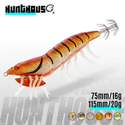 Hunthouse 3D Hybrid Shrimp – Señuelo EGI para calamar y sepia
