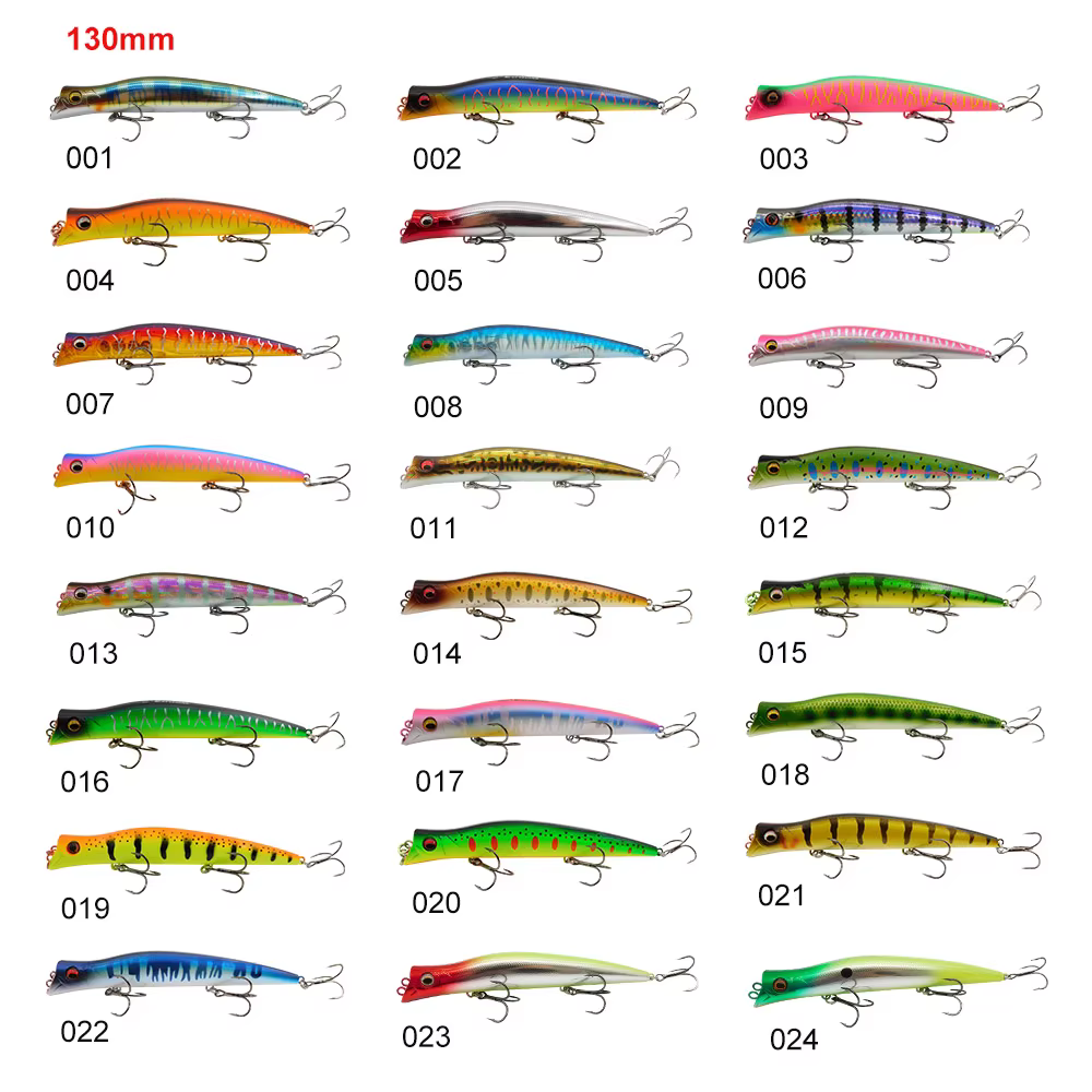 ESFishing Popper Darter King – Señuelo flotante superficie - imagen 4
