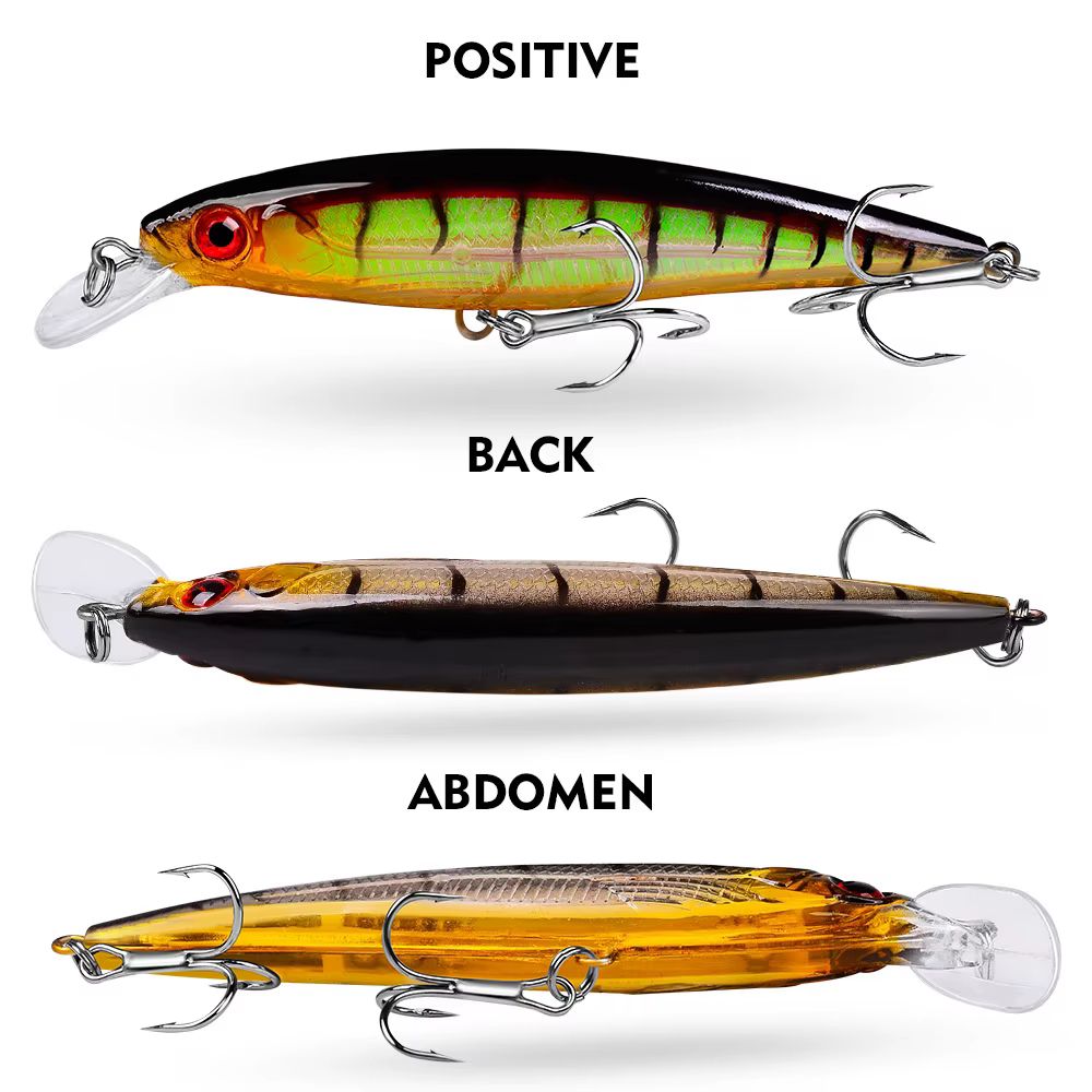 Minnow 11cm 13.4g para agua salada - imagen 3