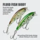 Señuelos duros Micro Sinking Minnow 52 mm 3,8 g – agua dulce y salada