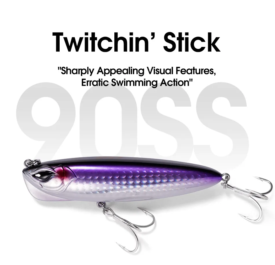 Vista frontal del señuelo NOEBY Stickbait