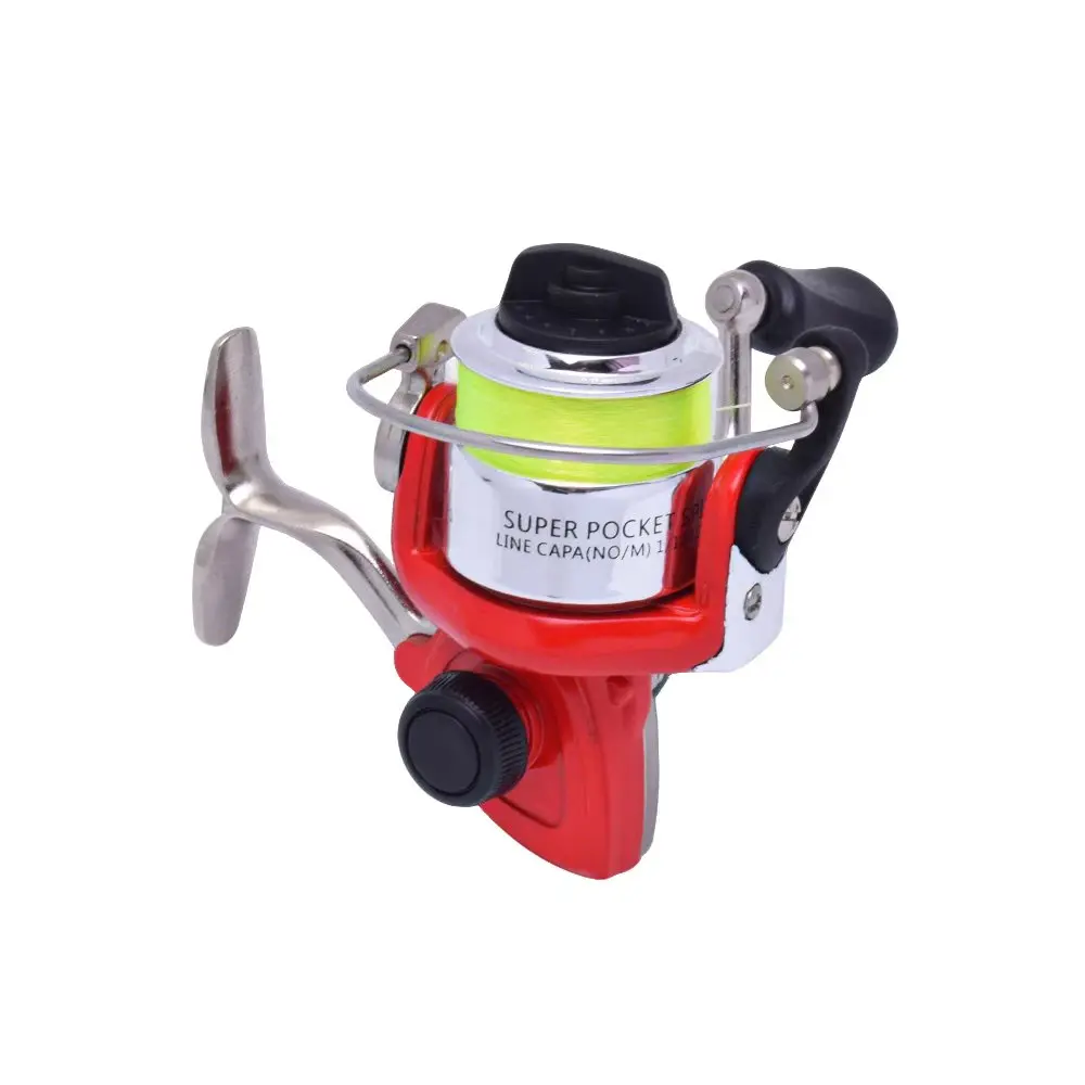 Carrete de pesca semimetálico portátil con joystick y brazo oscilante - imagen 5