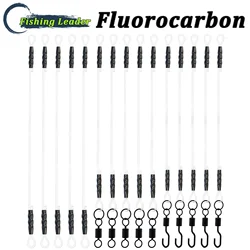 Fluorocarbono pre-atado para carpa, hundimiento rápido, anti-enredos