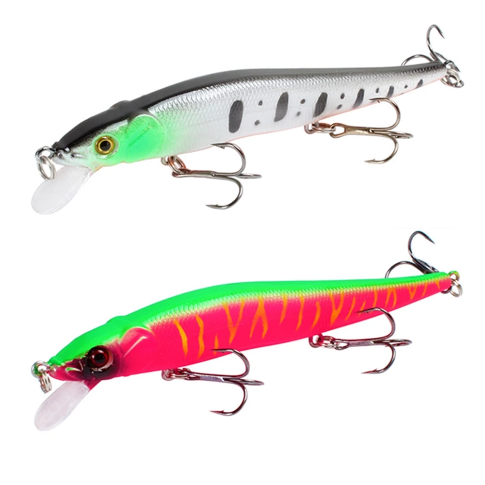 Señuelo Crankbait Minnow ojos 3D – Natación realista para lucio y perca