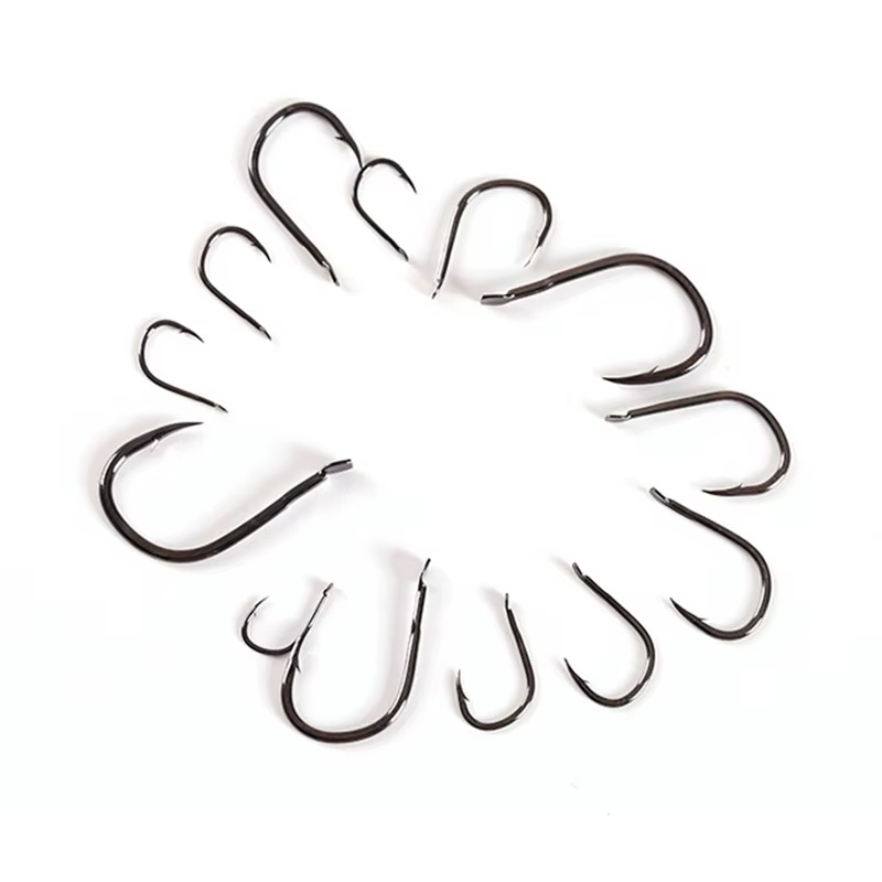 Anzuelos Maruto 2813 planos con púas – Inoxidables alta penetración para robalo - imagen 5