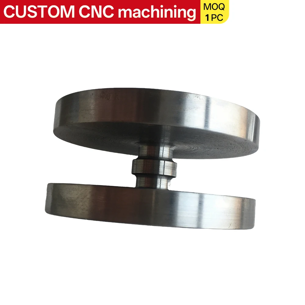 Bujes de brida CNC en acero inoxidable y aluminio anodizado - imagen 2