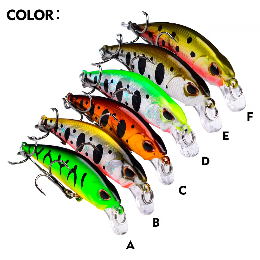 Wobbler sinking Proberos para trucha y lubina