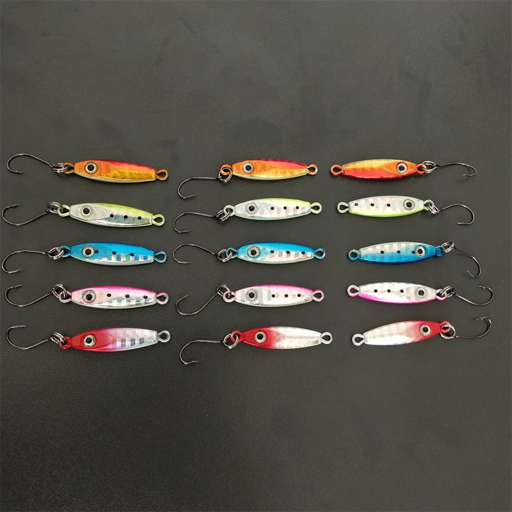 Swolfy mini jig metálico para lubina, trucha y perca en roca - imagen 2
