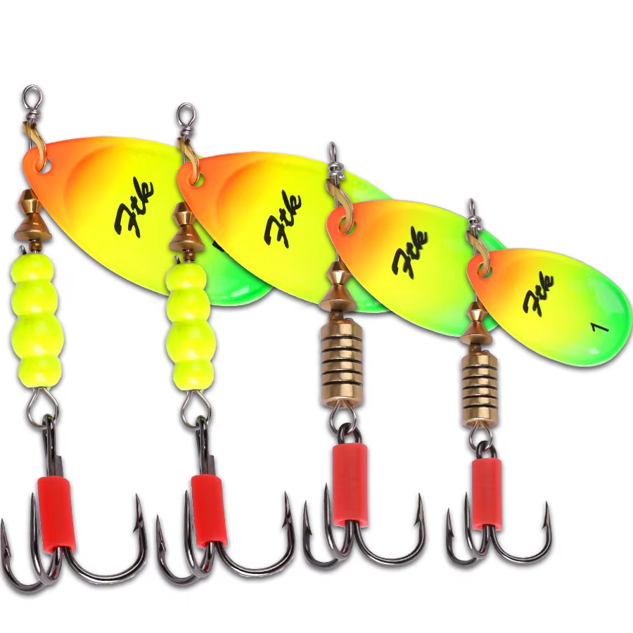 Spinner Bait Fish King – Anzuelo triple para lucio - imagen 4
