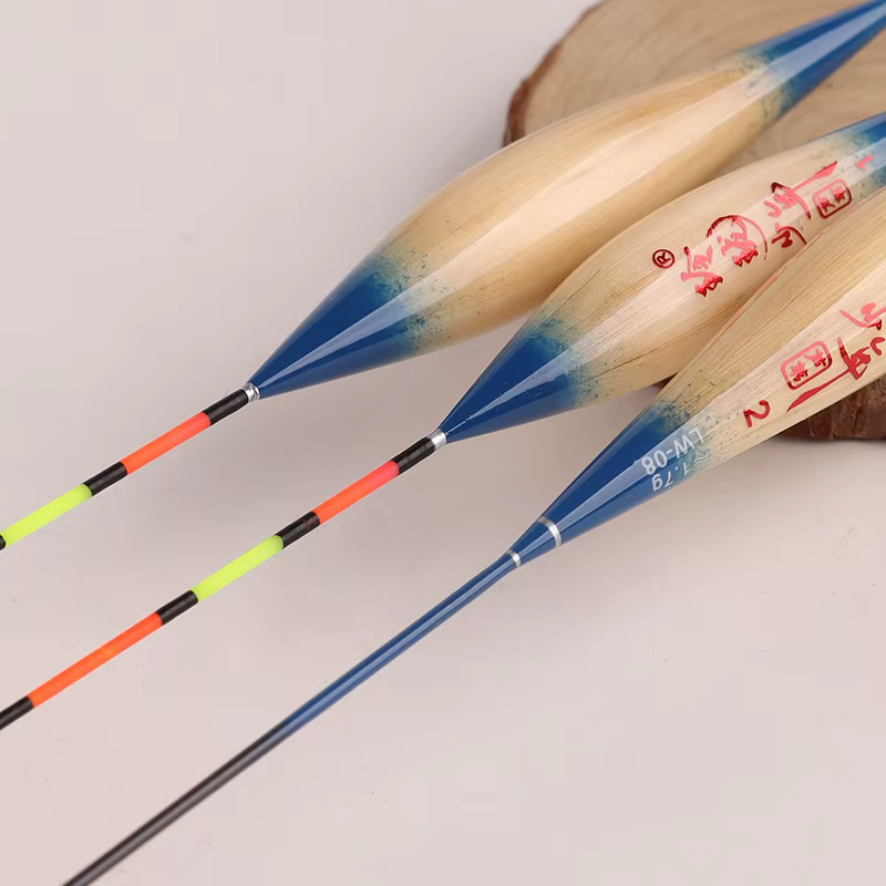 Flotador de cola dura para pesca con caña – corcho de río - imagen 2