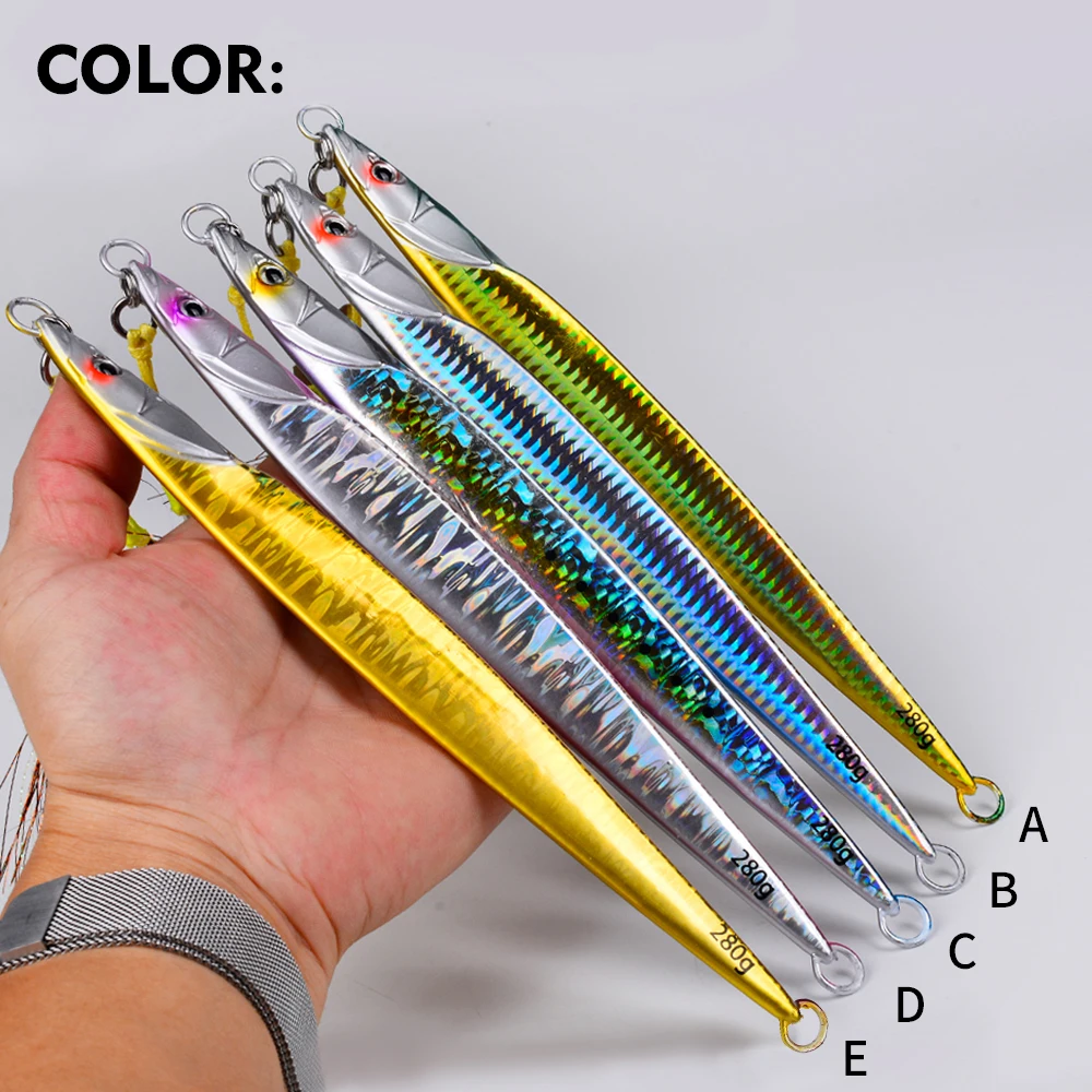 Señuelos jigging vertical Proberos para agua salada y lento