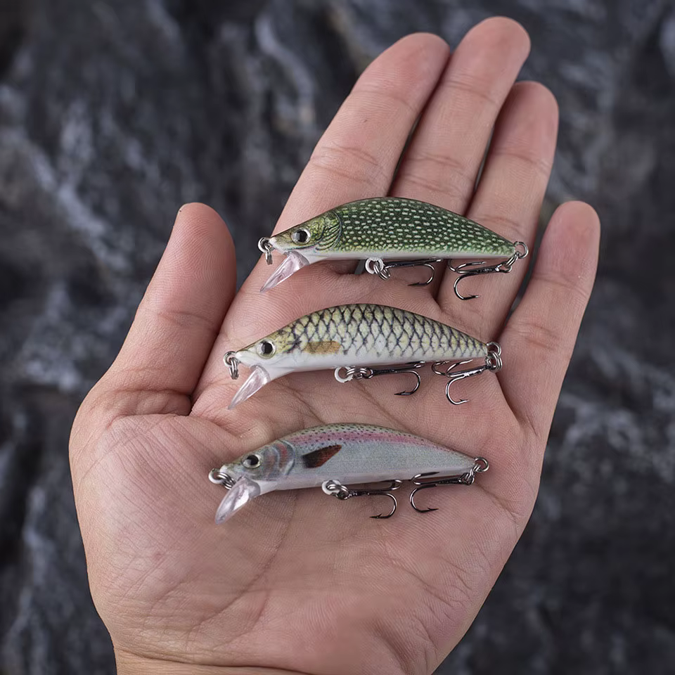 WALK FISH Señuelo Wobbling - diseño japonés, 55mm, 5,5g - perca - imagen 4