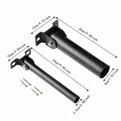 Soporte de pared para barra de pesas con mina de resistencia