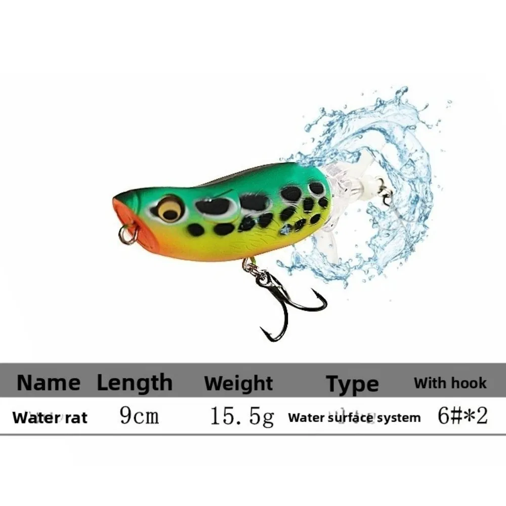 Señuelo de pesca Popper 85mm 15g vista general