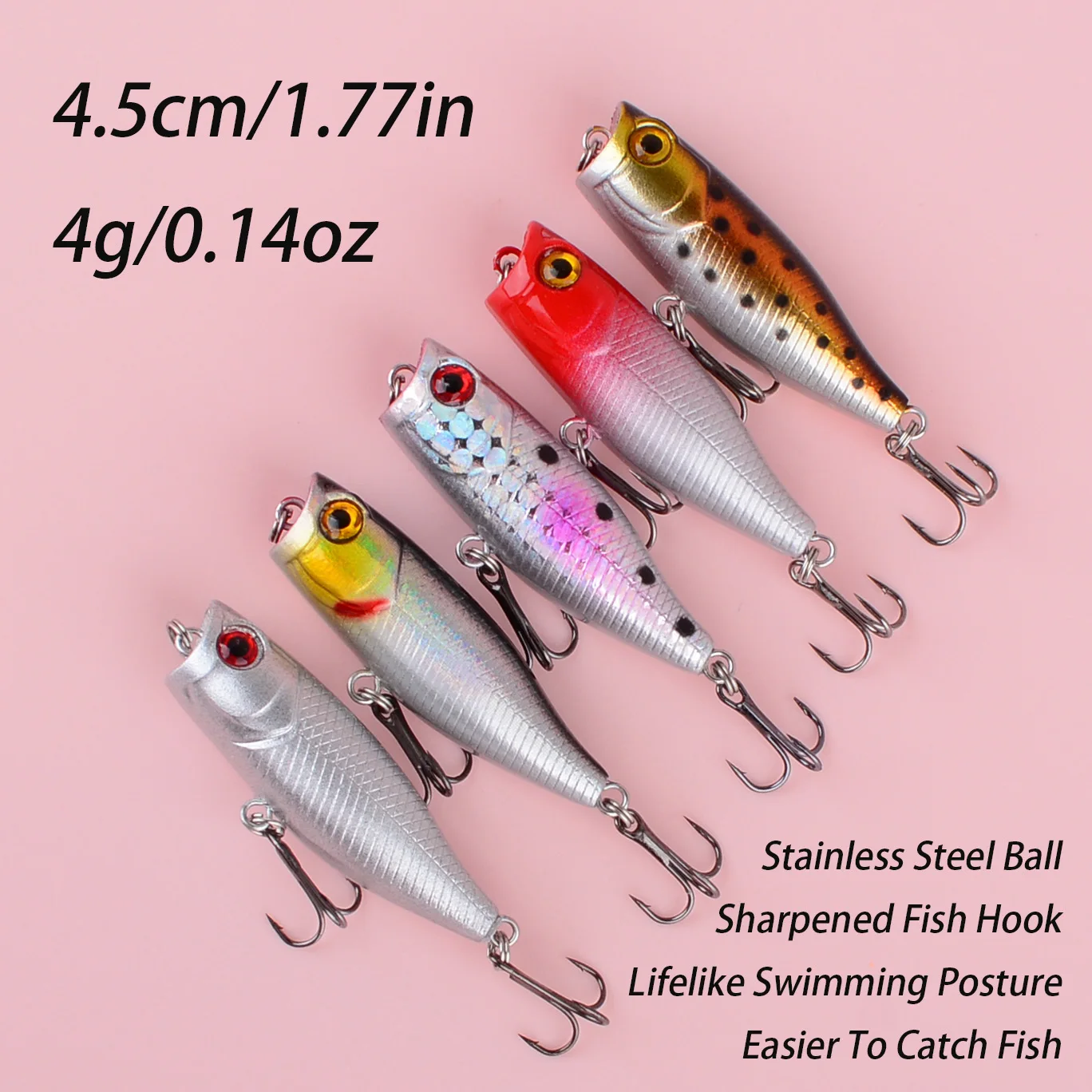Señuelo Minnow hundimiento Crankbait ojos 3D para pesca