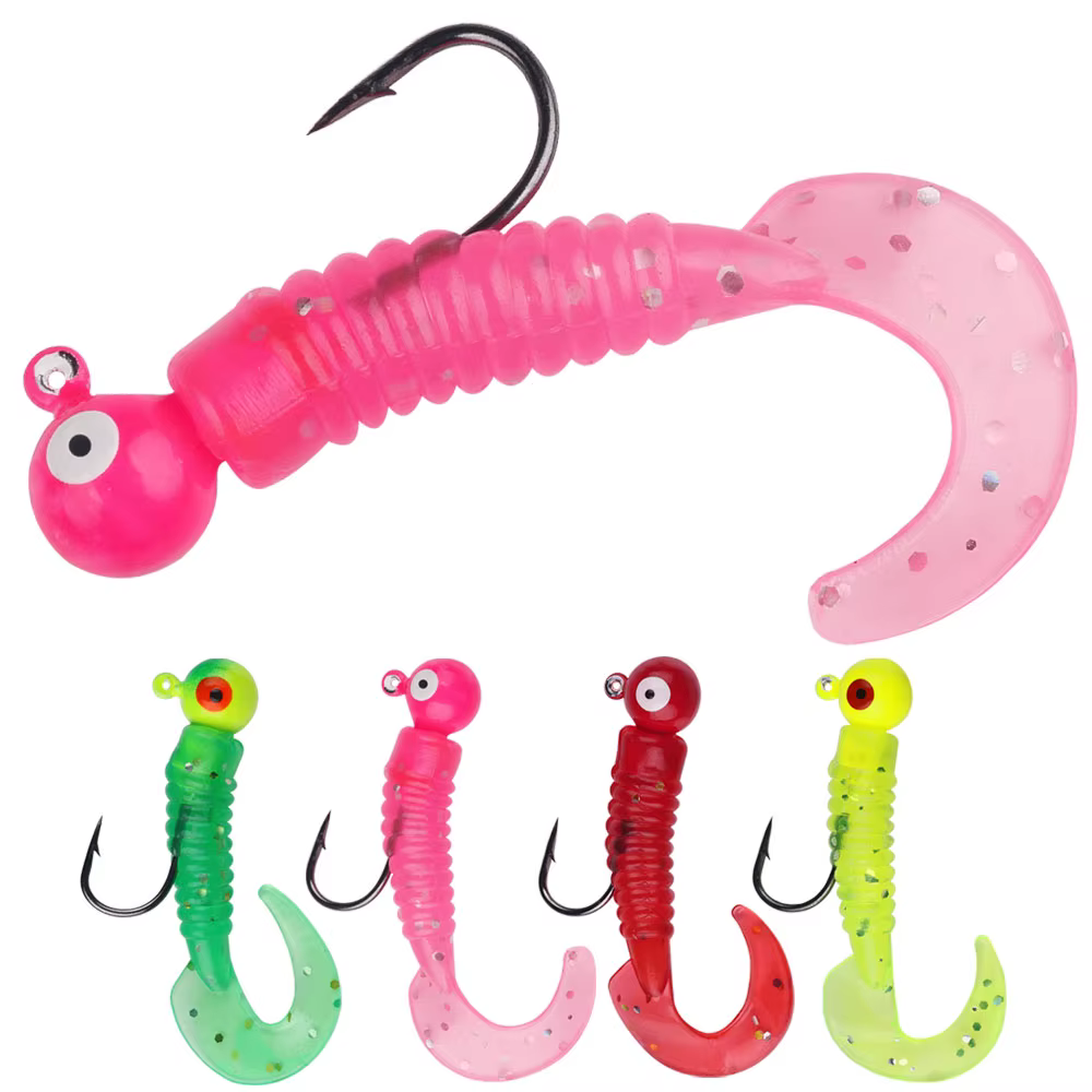 Jig Heads wobbler de silicona para lubina y carpa - imagen 5