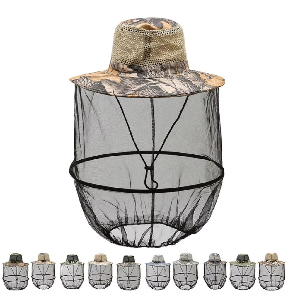 Gorra antimosquitos plegable – Protección solar y malla transpirable - imagen 3