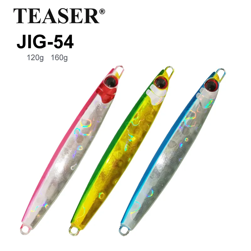 Señuelo Jig TEASER J54 lastrado lento con gancho de asistencia - imagen 4