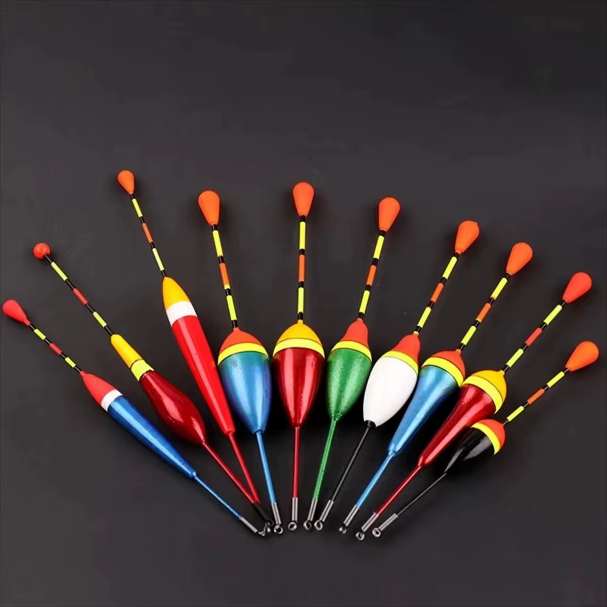 Flotadores de pesca Bobber espuma – Conjunto tamaño mixto para carnada