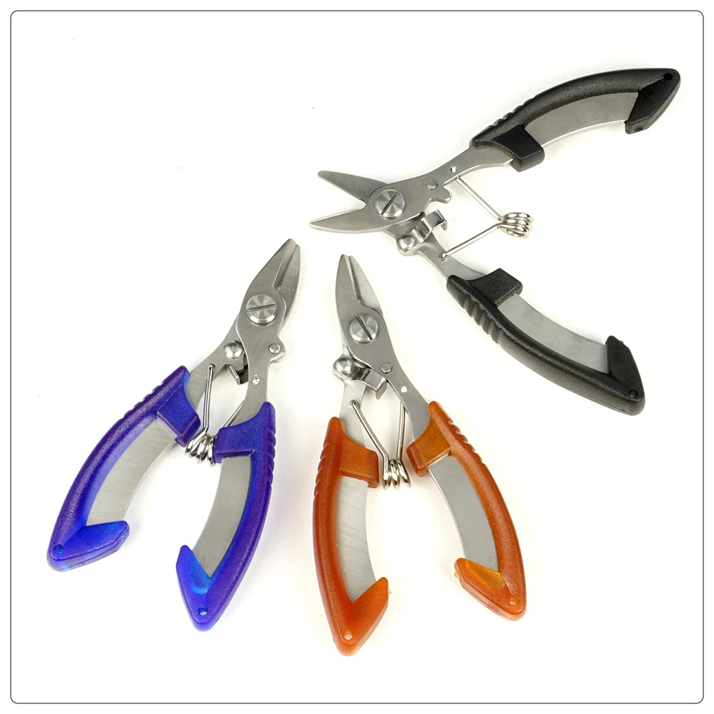 Tijeras de pesca con mango ergonómico antideslizante