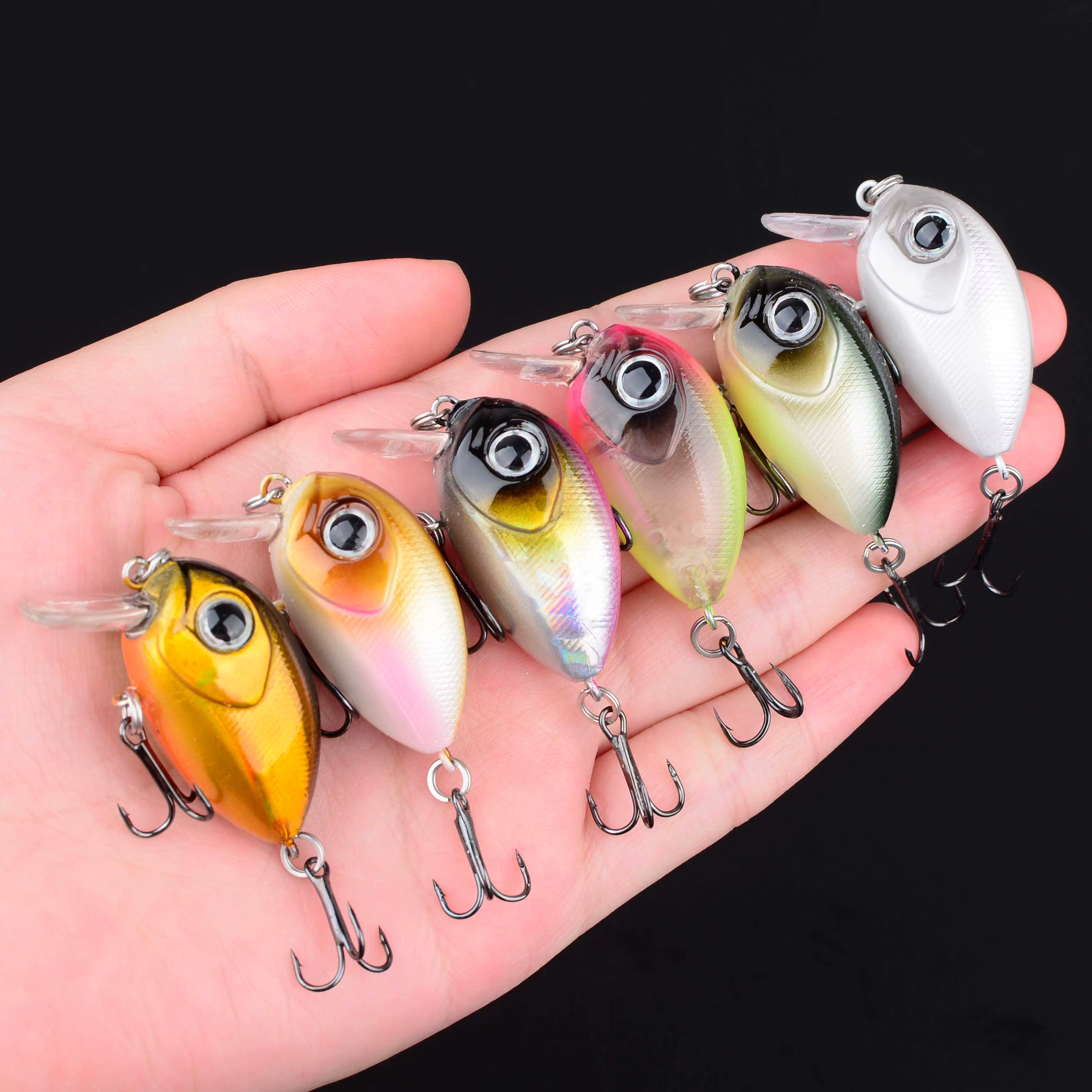 Crankbait 4 cm Señuelo Rígido con Anzuelos de Alta Calidad - imagen 4