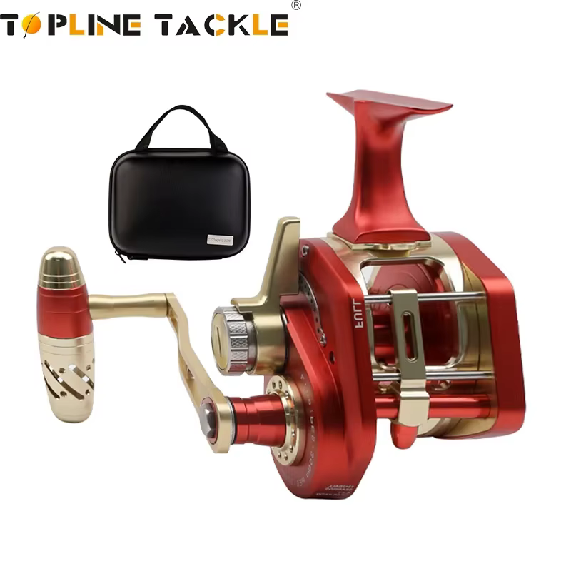 Carrete Topline jigging lento – Metal anticorrosión agua salada