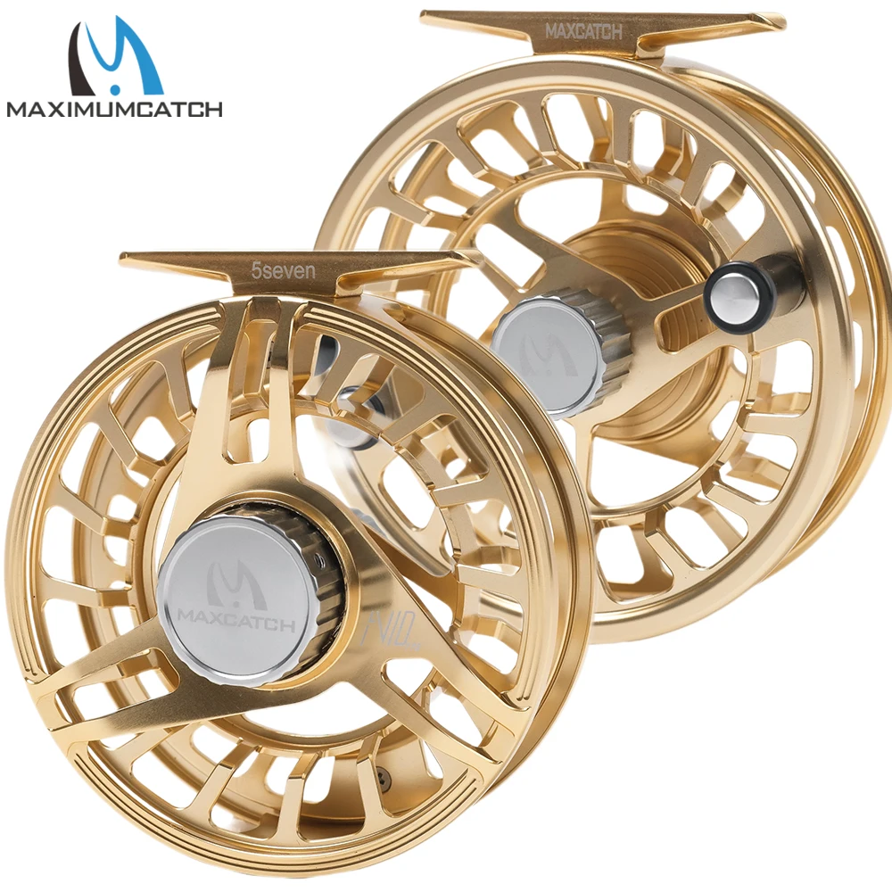 Maximumcatch AVIDPRO Carrete de pesca con mosca – para trucha y lubina
