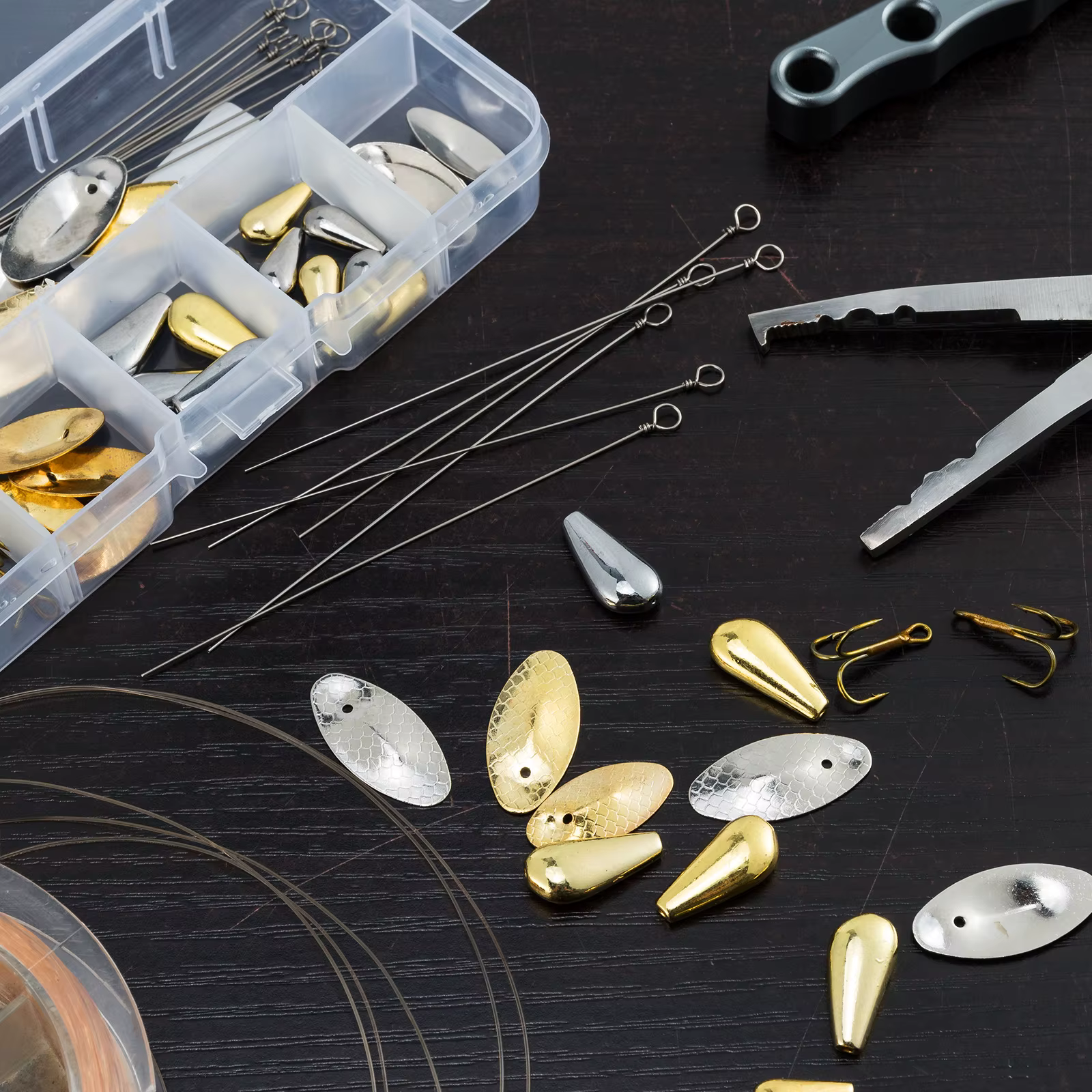 Kit spinnerbait para lubina – 120 uds pesca agua dulce - imagen 5