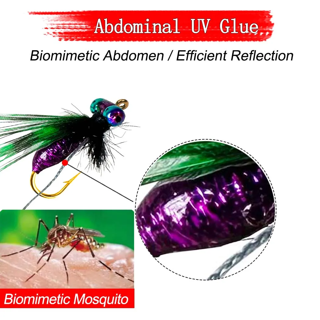 Cebo de insectos para pesca con mosca