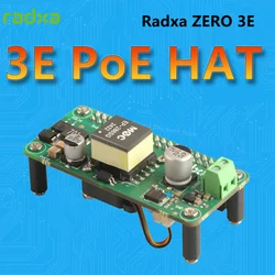 Radxa ZERO 3E PoE HAT – Módulo con alimentación Power over Ethernet