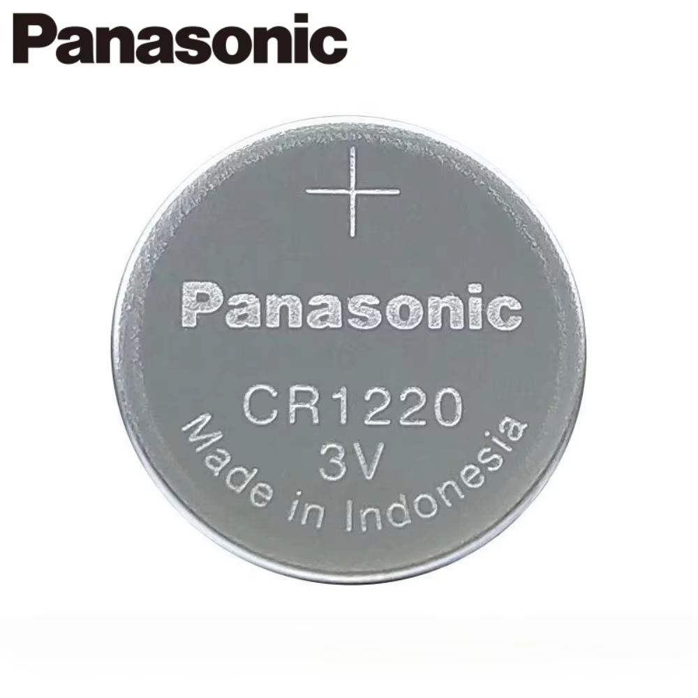 Batería de Botón Panasonic CR1220 de 3V – Celdas de Litio para Electronica