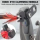 Cortador de línea Booms Fishing mini para pesca de acero inoxidable