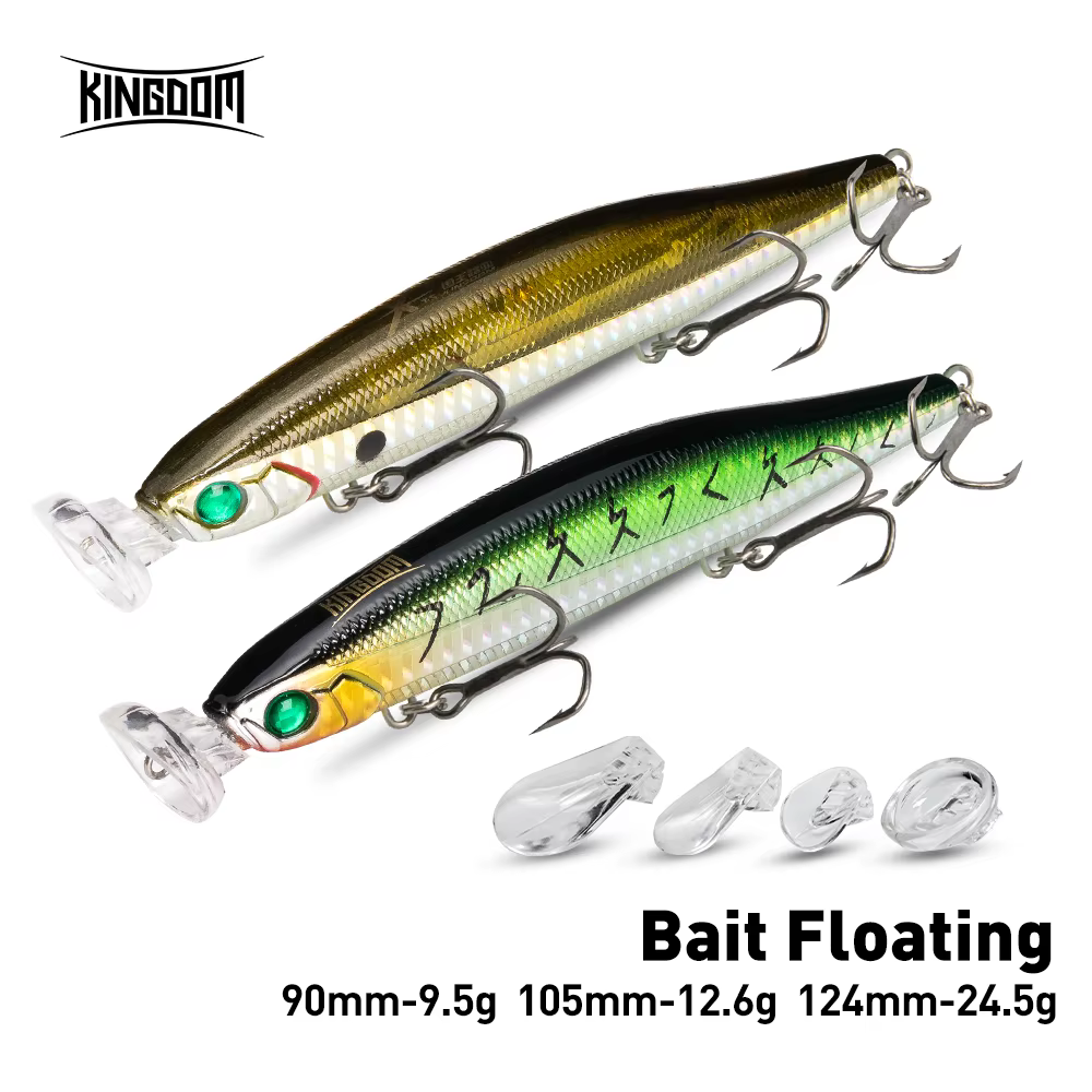 Kingdom Señuelo Flotante Tipo Lápiz Multiacción para Pesca Mar