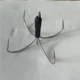 Anzuelos triples acero alto carbono con púas plateados para carpa - imagen 3