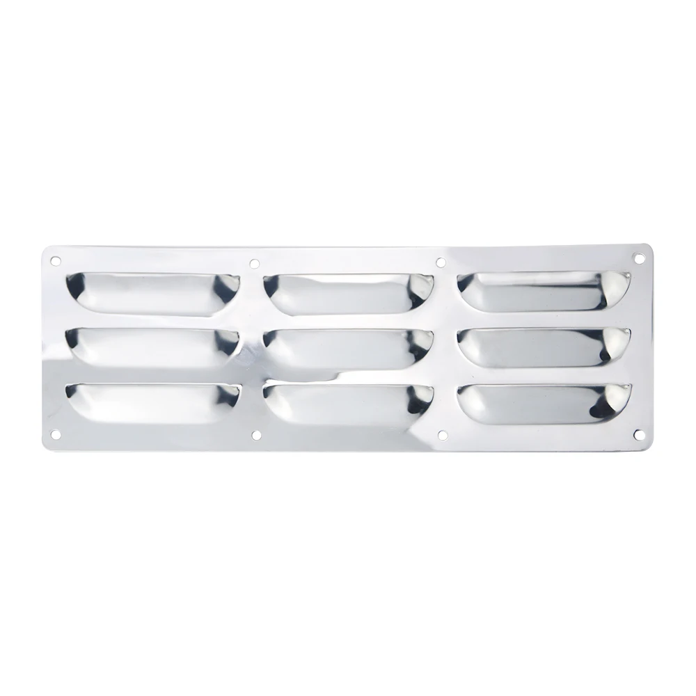 Rejilla ventilación louver acero inoxidable para embarcación