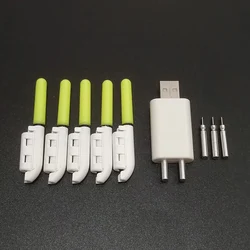 Luz electrónica clip A627 impermeable para caña de pescar
