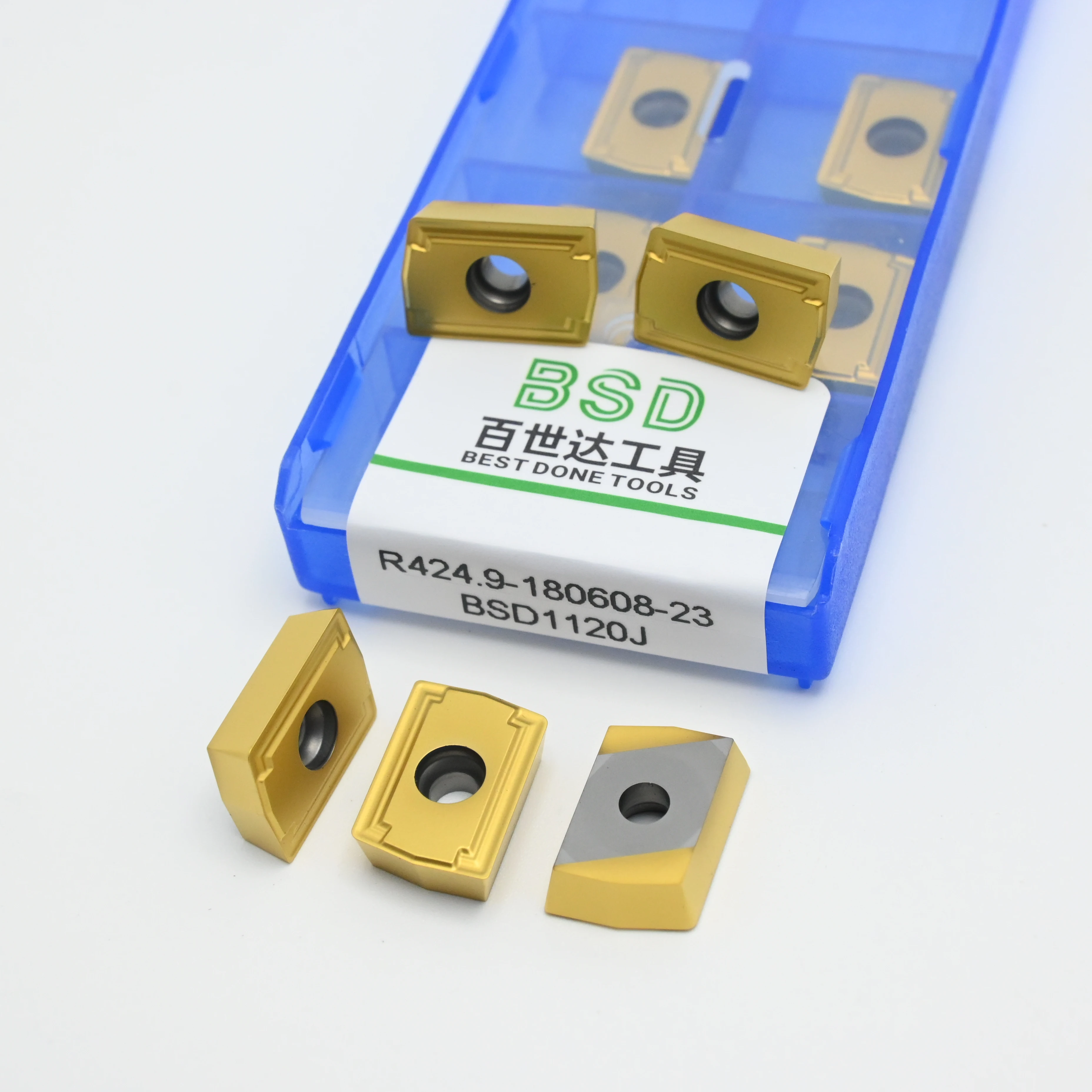 Insertos de carburo de tungsteno para taladrado profundo en CNC - imagen 2