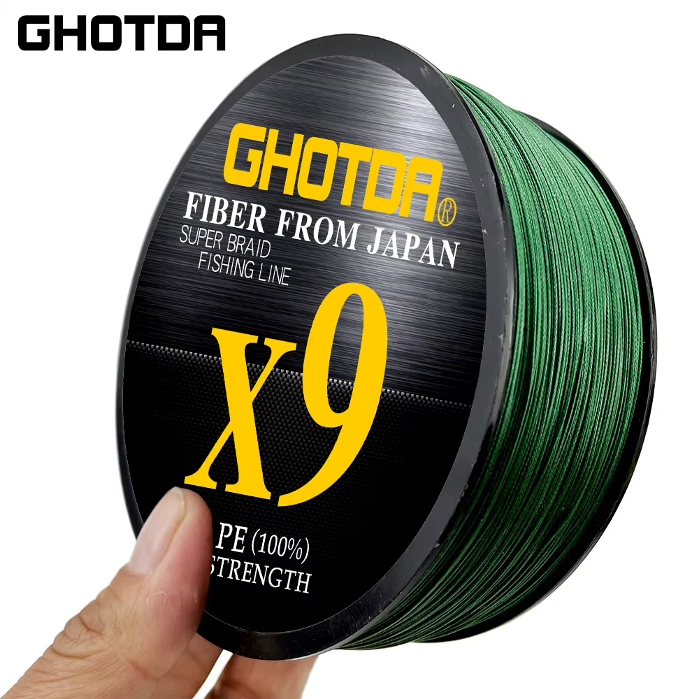 Ghotda X9 Sedal trenzado PE – Multiuso agua dulce y salada - imagen 2
