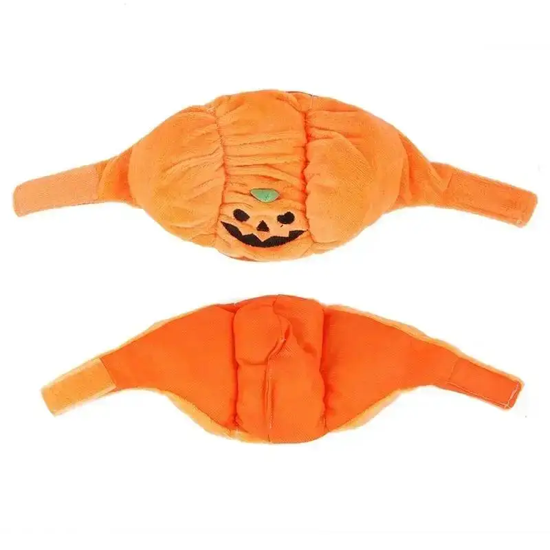 Sombrero de calabaza para perros y gatos – accesorio Halloween - imagen 3
