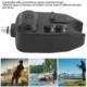Alarma de pesca LED ajustable con sonido y luz para caña nocturna