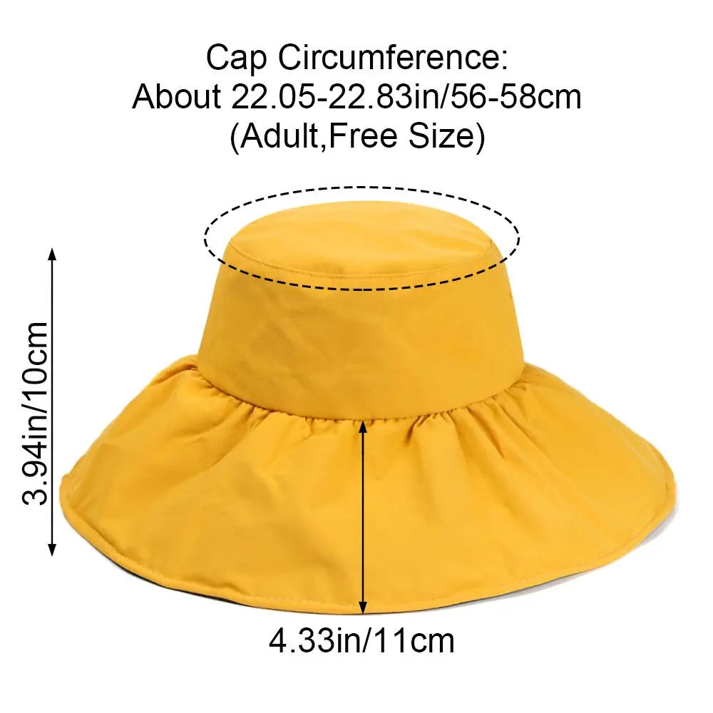 Sombrero tipo pescador anti-UV con ala ancha