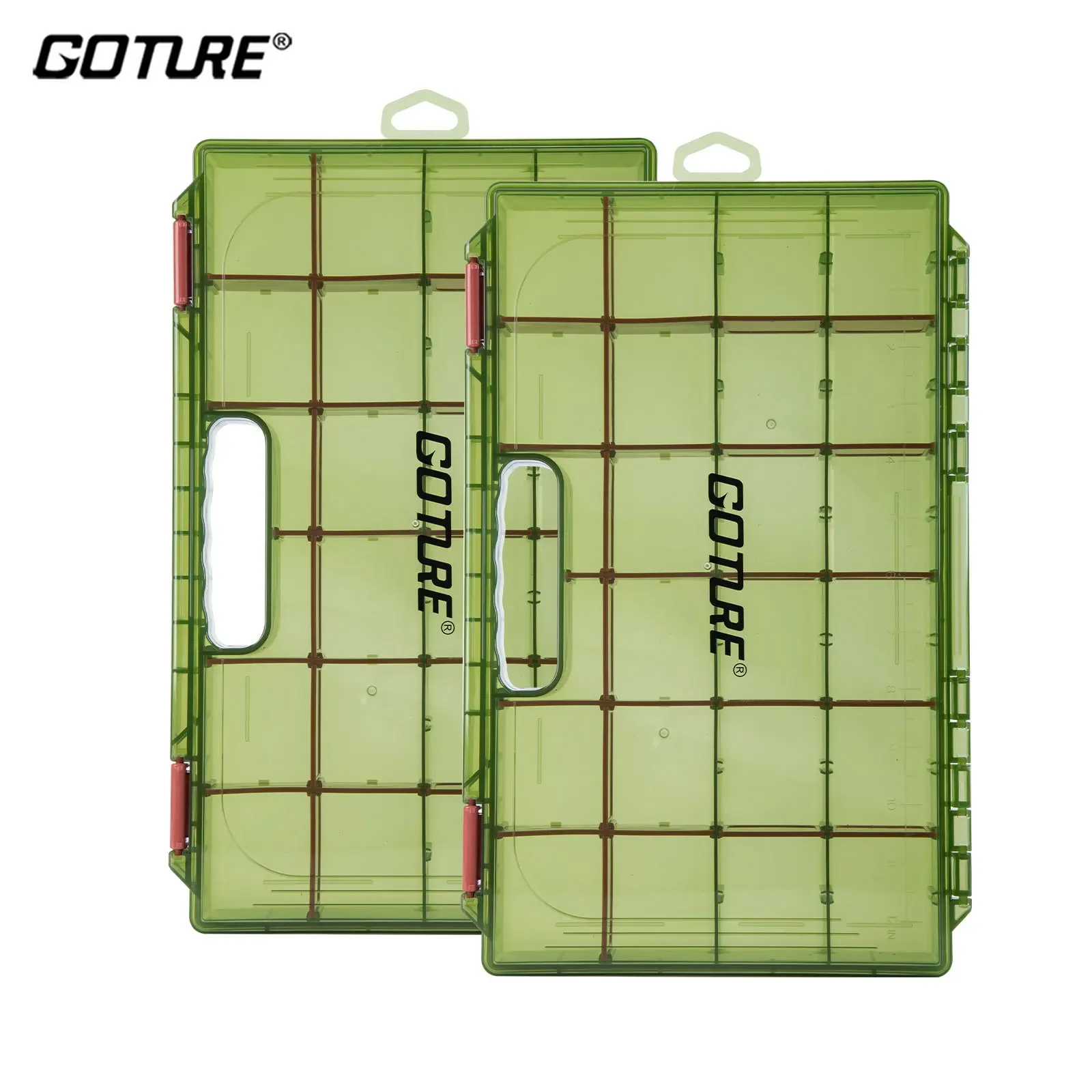 Goture Caja aparejos pesca impermeable – Gran capacidad 3600/3700 - imagen 2